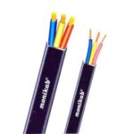 3 core flat Submersible Cable